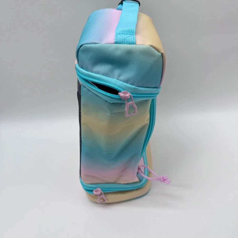 Adidas Excel Insulated Lunch Bag gradient flash aqua/white NWT